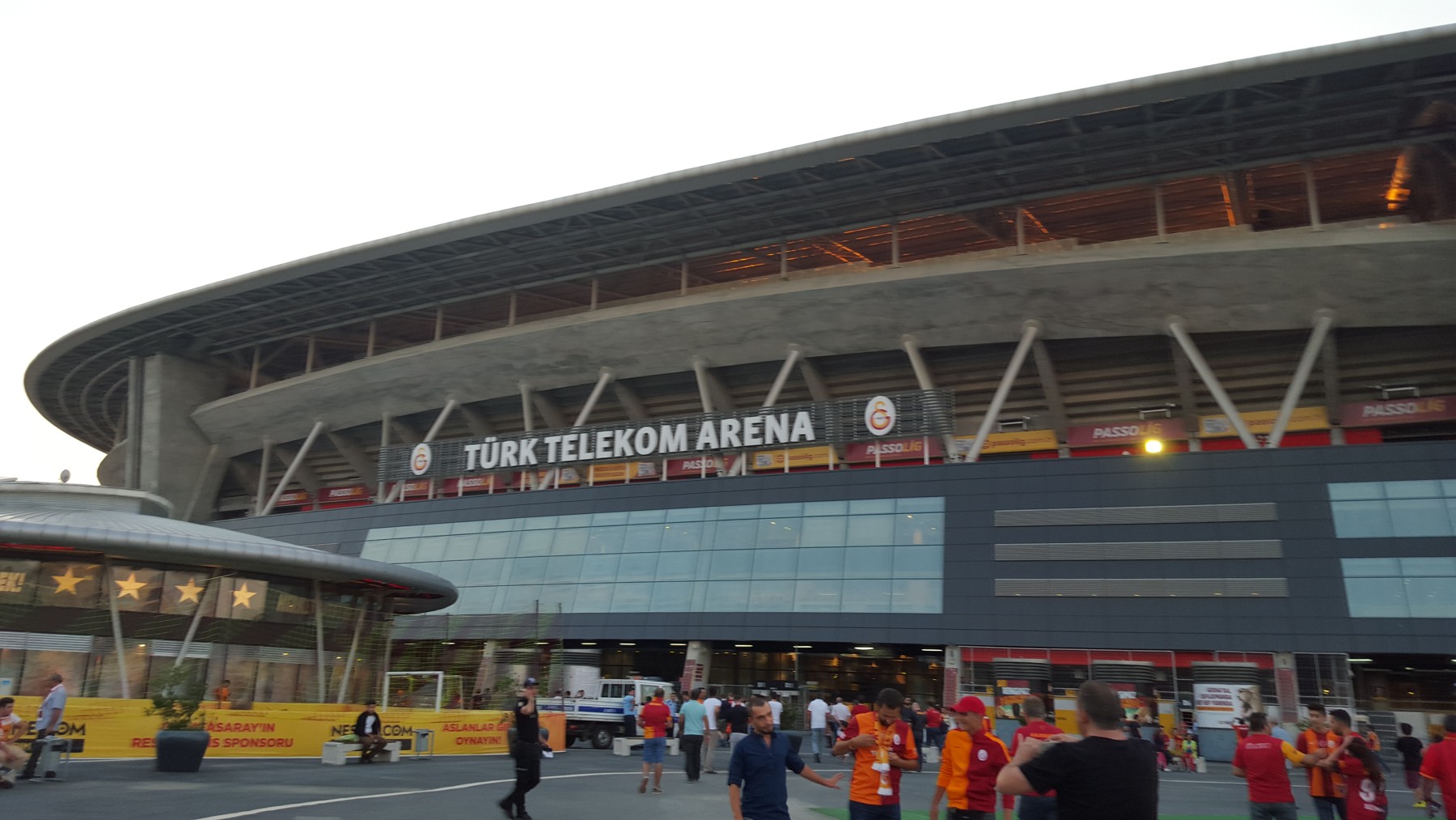 Galatasaray’s stadium, photographed in August 2015.